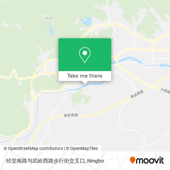 经堂南路与武岭西路步行街交叉口 map