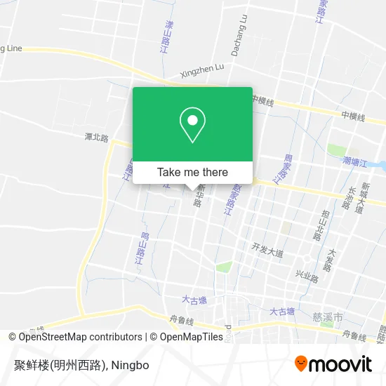 聚鲜楼(明州西路) map