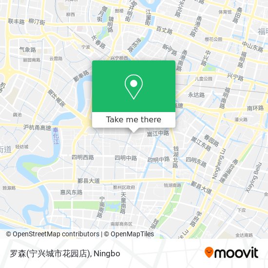 罗森(宁兴城市花园店) map