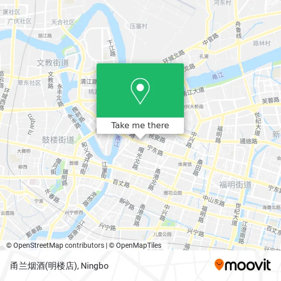 甬兰烟酒(明楼店) map