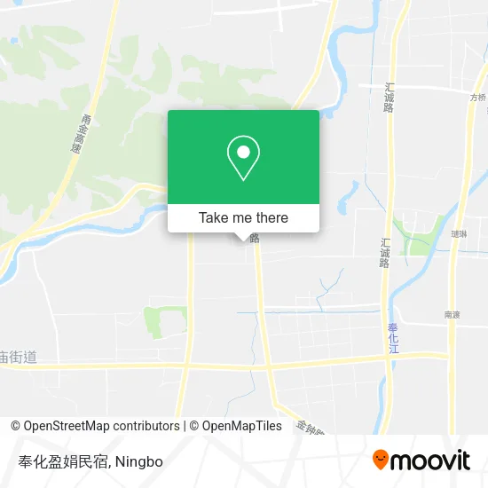 奉化盈娟民宿 map