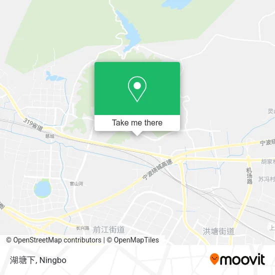 湖塘下 map