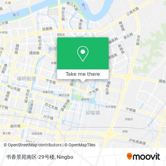 书香景苑南区-29号楼 map