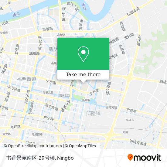 书香景苑南区-29号楼 map