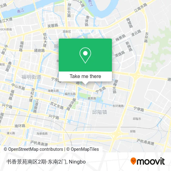 书香景苑南区2期-东南2门 map