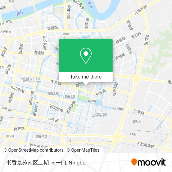 书香景苑南区二期-南一门 map