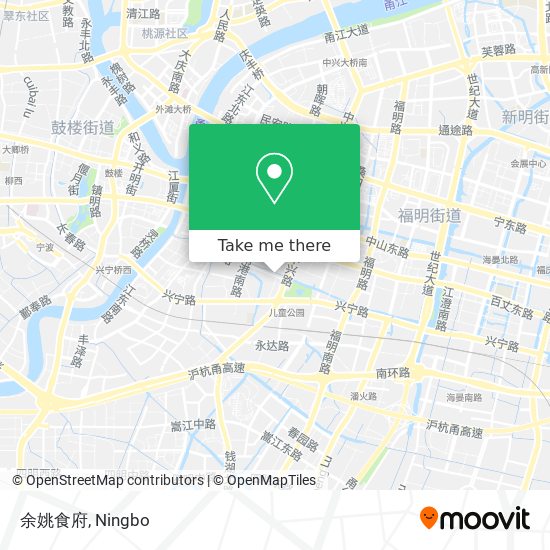 余姚食府 map