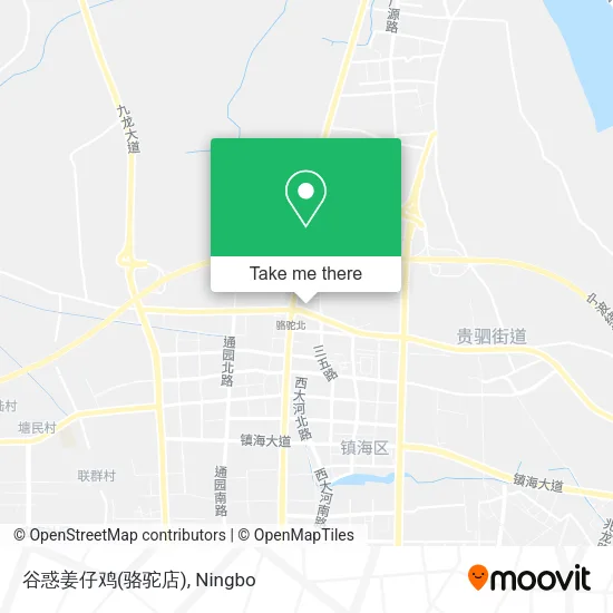 谷惑姜仔鸡(骆驼店) map