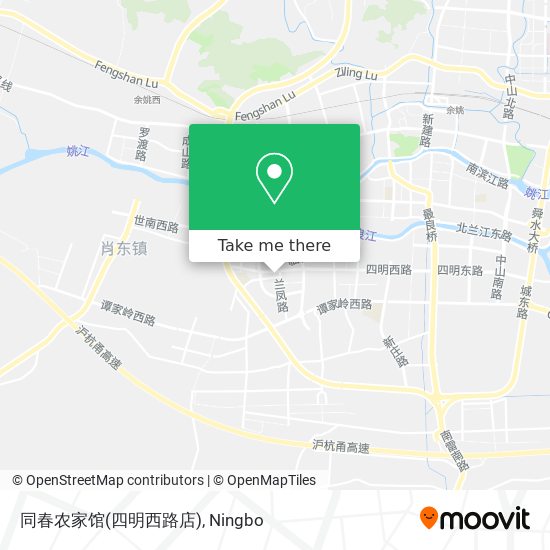 同春农家馆(四明西路店) map