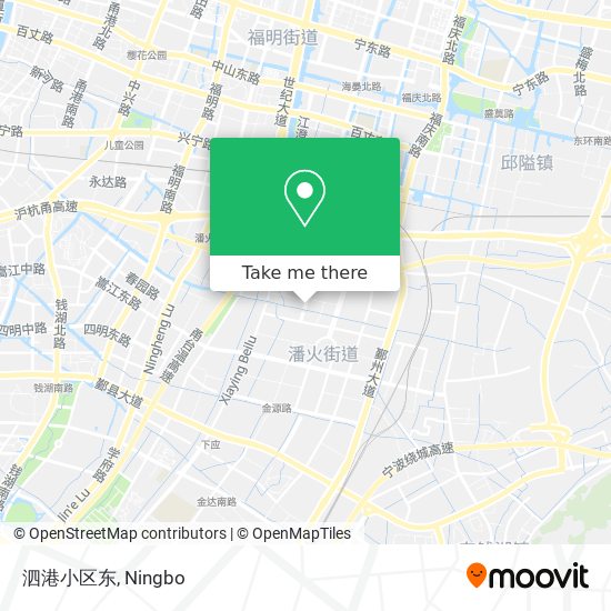 泗港小区东 map