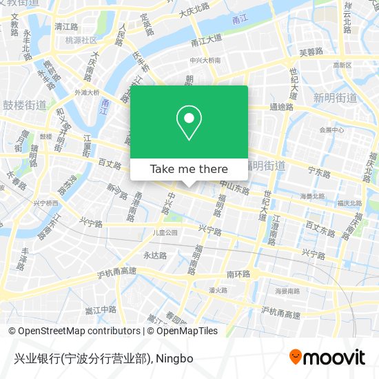 兴业银行(宁波分行营业部) map