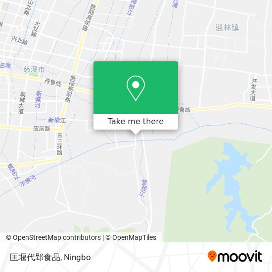 匡堰代郢食品 map