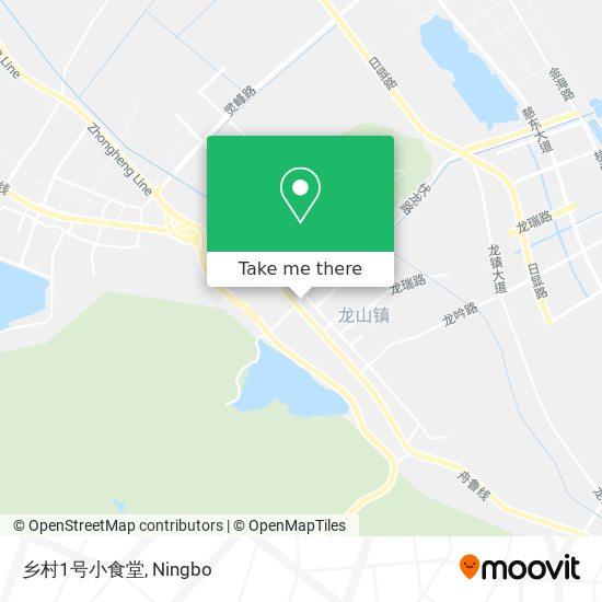 乡村1号小食堂 map