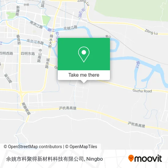 余姚市科聚得新材料科技有限公司 map