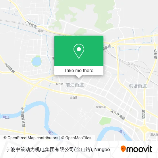 宁波中策动力机电集团有限公司(金山路) map