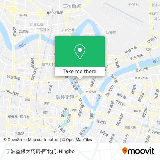 宁波益保大药房-西北门 map