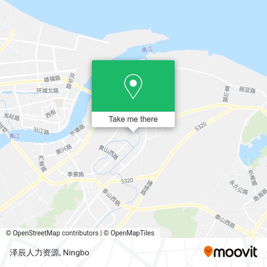 泽辰人力资源 map