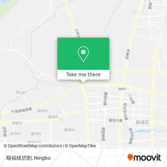 顺福线切割 map
