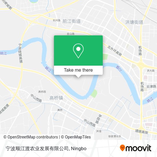 宁波顺江渡农业发展有限公司 map