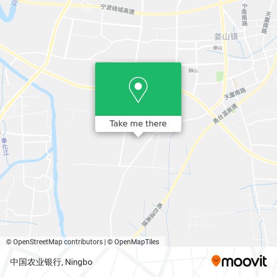中国农业银行 map