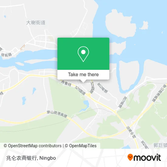 兆仑农商银行 map