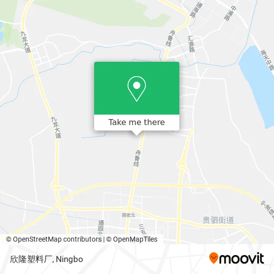 欣隆塑料厂 map