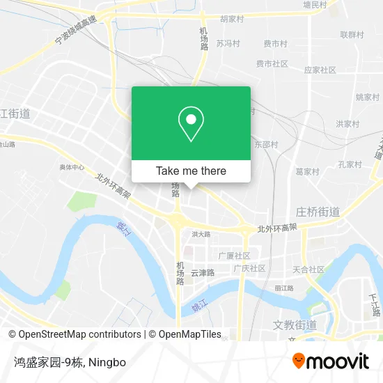 鸿盛家园-9栋 map