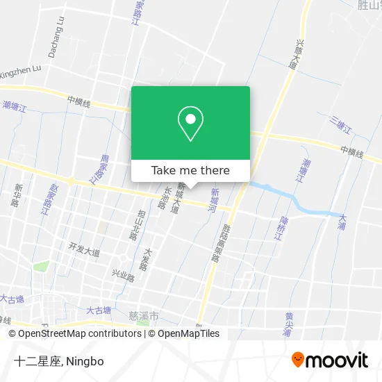 十二星座 map