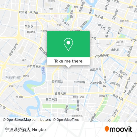 宁波鼎赞酒店 map