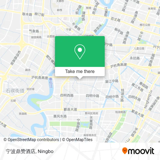 宁波鼎赞酒店 map