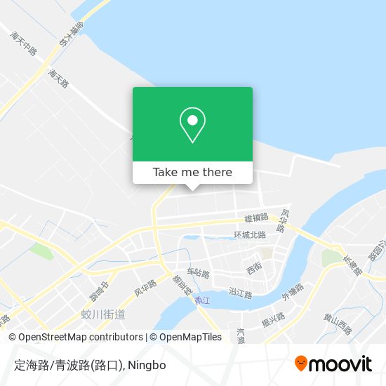 定海路/青波路(路口) map
