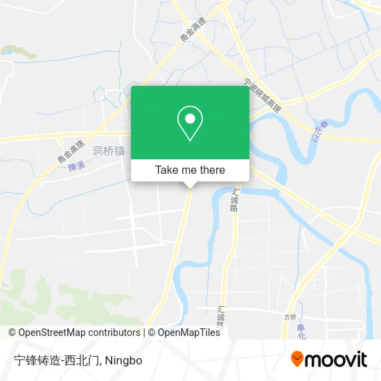 宁锋铸造-西北门 map