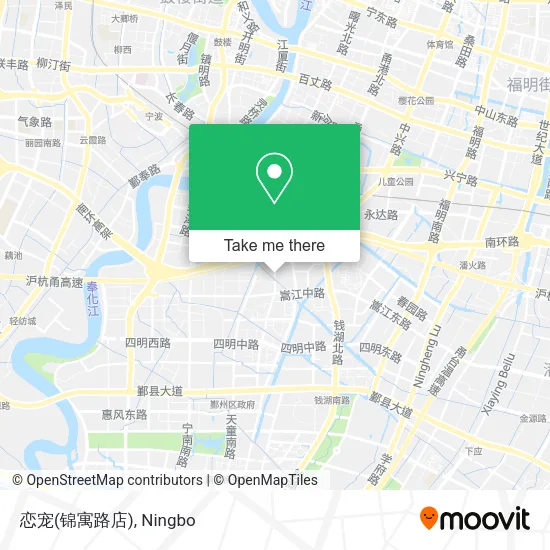 恋宠(锦寓路店) map