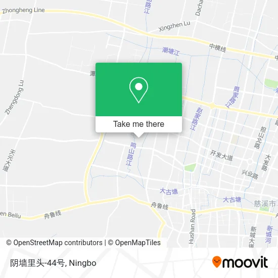 阴墙里头-44号 map