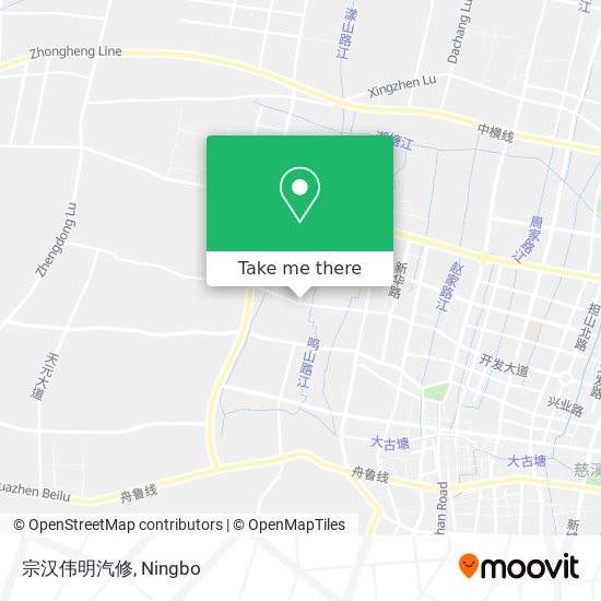 宗汉伟明汽修 map