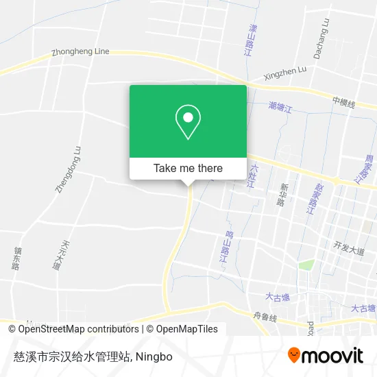 慈溪市宗汉给水管理站 map