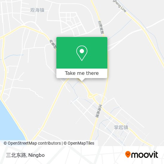 三北东路 map