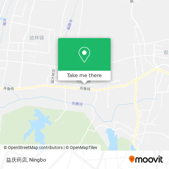 益庆药店 map