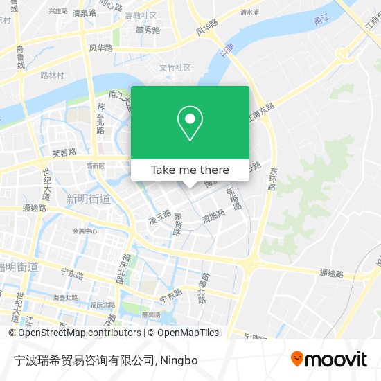 宁波瑞希贸易咨询有限公司 map