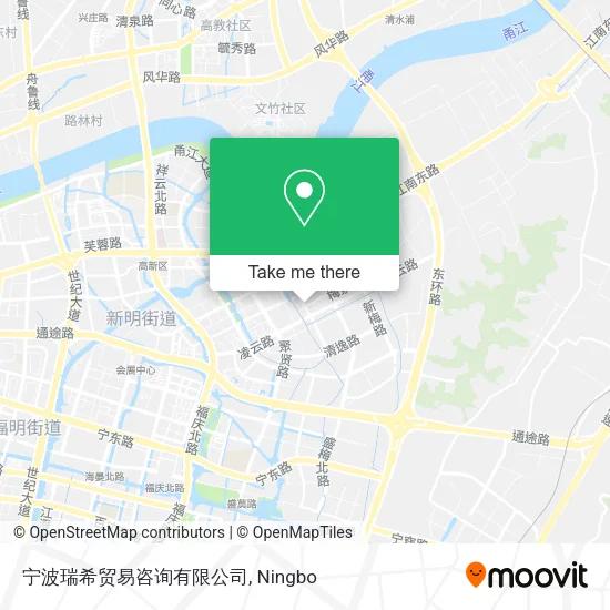 宁波瑞希贸易咨询有限公司 map