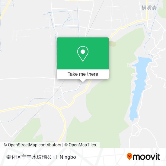 奉化区宁丰水玻璃公司 map