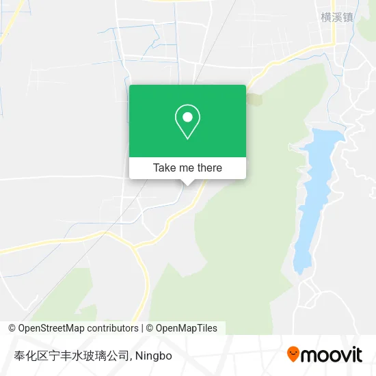 奉化区宁丰水玻璃公司 map