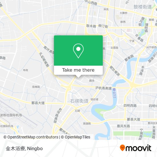 金木浴療 map