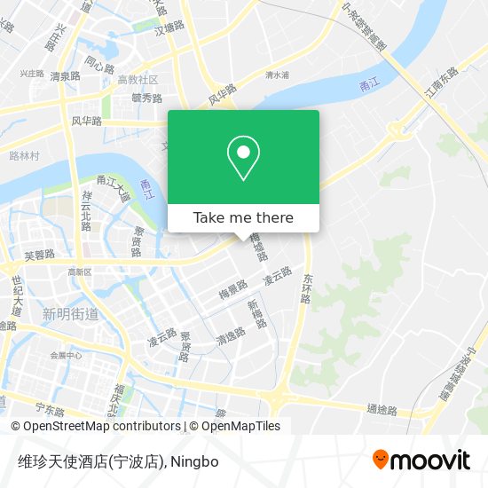 维珍天使酒店(宁波店) map