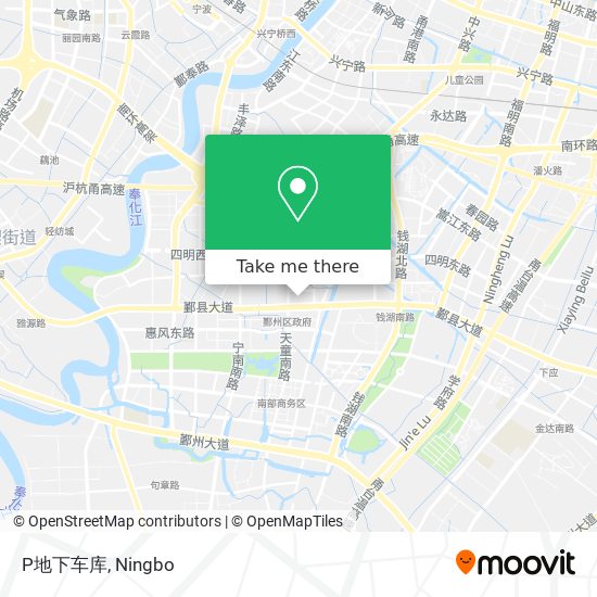 P地下车库 map