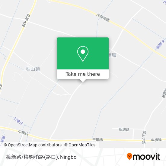 樟新路/橹钩梢路(路口) map