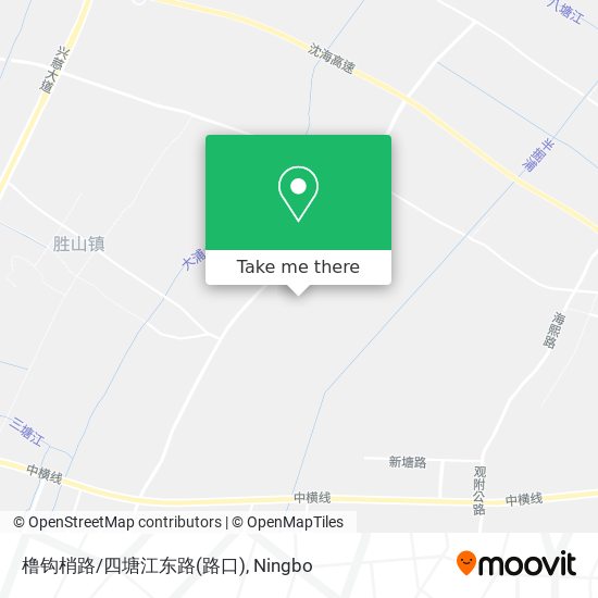橹钩梢路/四塘江东路(路口) map