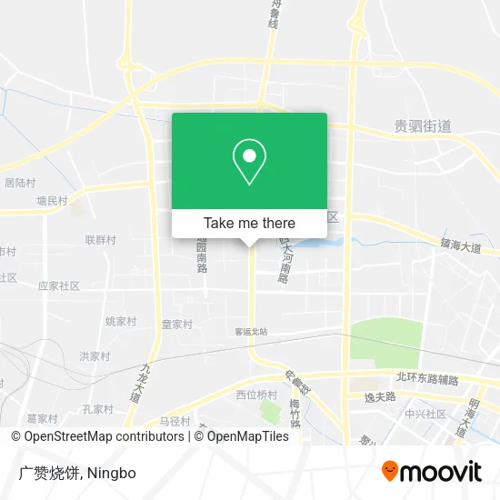 广赞烧饼 map