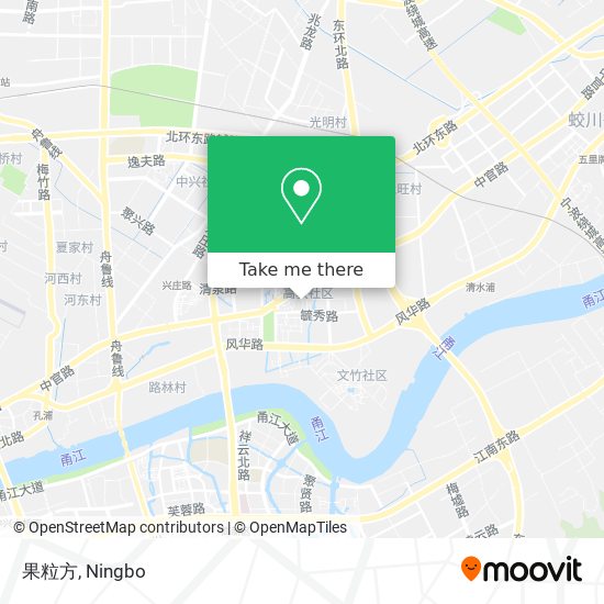 果粒方 map