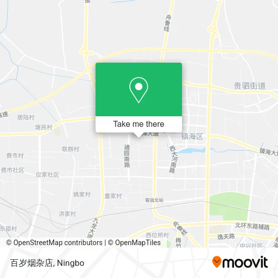 百岁烟杂店 map